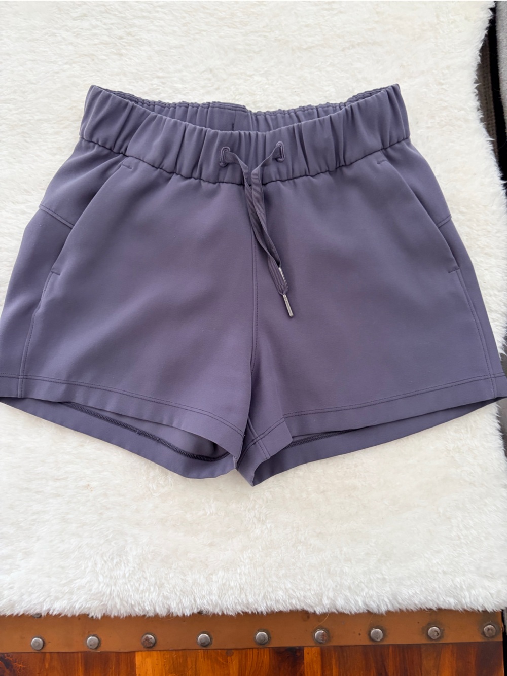 Lululemon On the Fly Woven Short, moon phase (mauve/purple), size 2